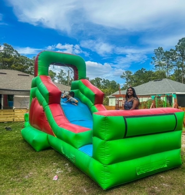 Water Slide Bouncer