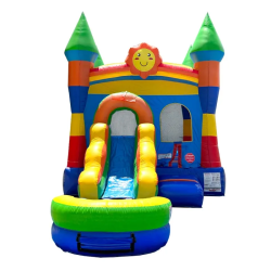 Smiley Face Bounce House Combo (Toddlers Only)